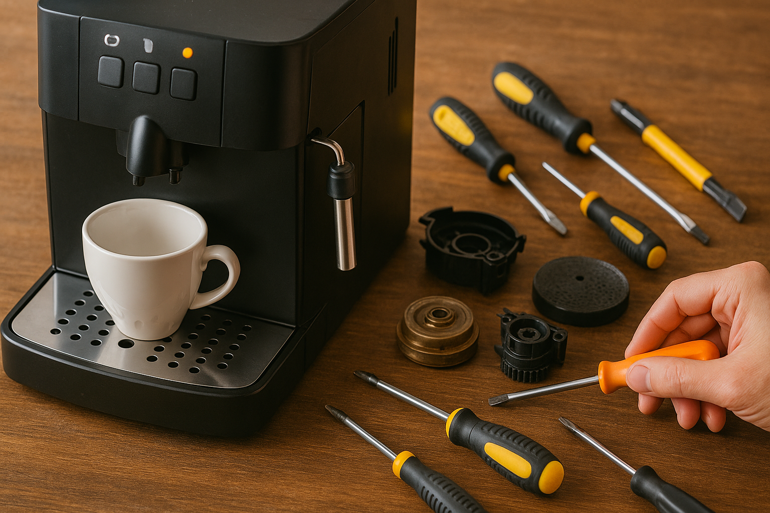 Reparații mașini de cafea
